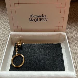 **SOLD** Alexander McQueen Key Card Holder Pouch